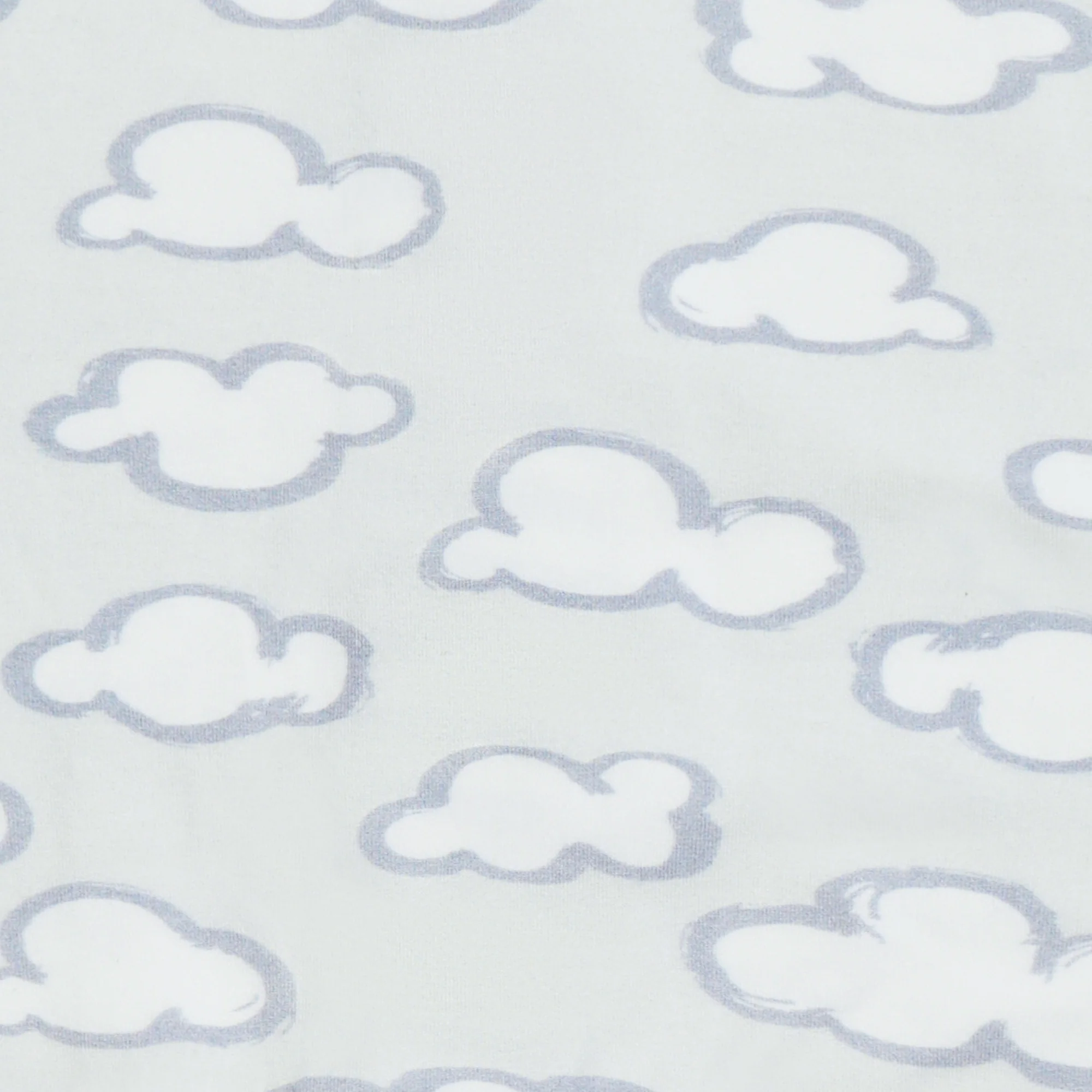 Footless Romper Cotton Grey Daydream - Image 3