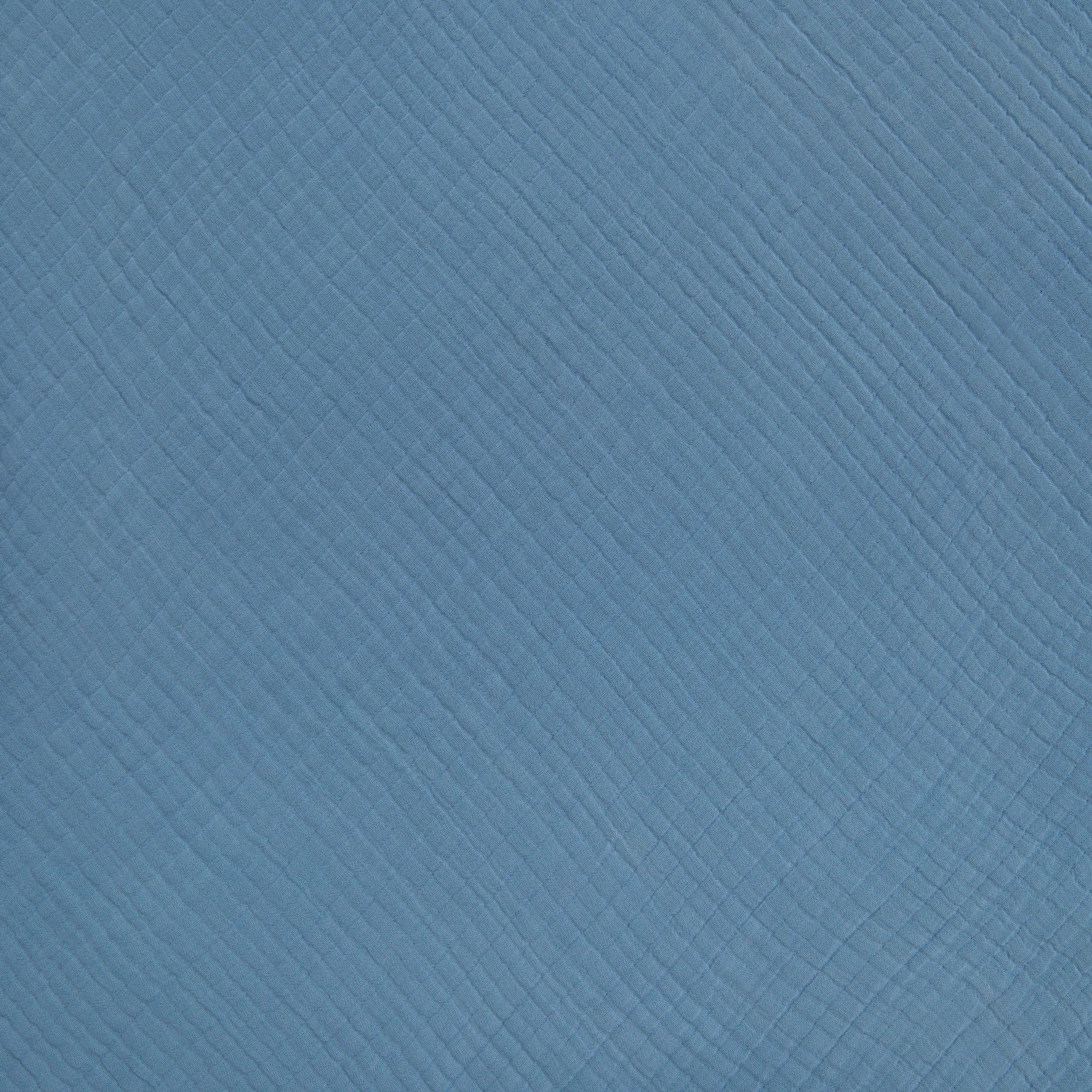 Hooded Towel Muslin Storm Blue - Image 4