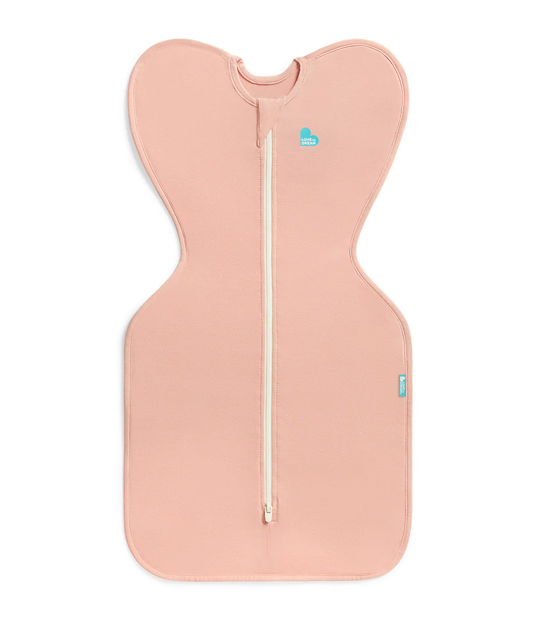 Sleep Machine Swaddle Up Starter Bundle | 1.0 TOG | Powder Pink Twinkle | Light Rose - Image 5