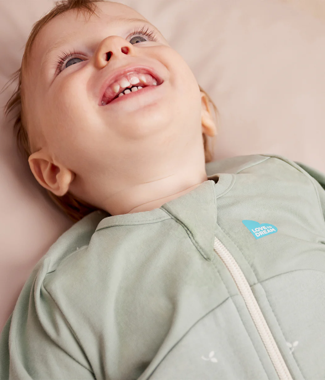 Sleep Suit Long Sleeve 1.5 TOG Cotton Olive Twigs - Image 10