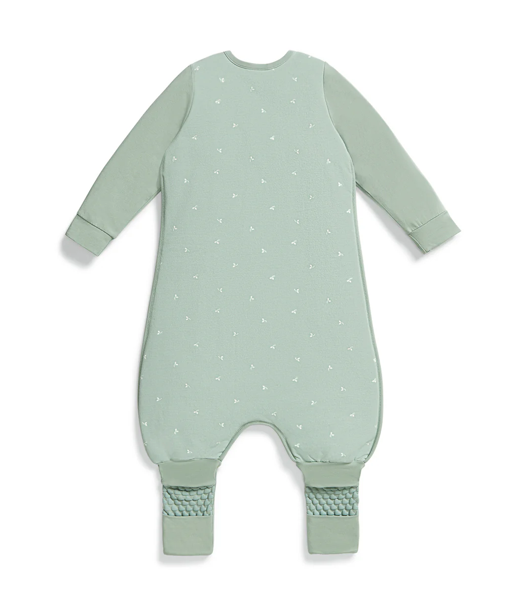 Sleep Suit Long Sleeve 1.5 TOG Cotton Olive Twigs - Image 3