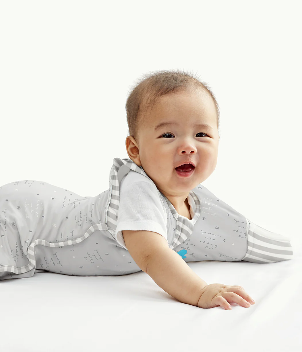 Swaddle Up™ Transition Bag 0.2 TOG Cotton Grey You Are My - Image 4