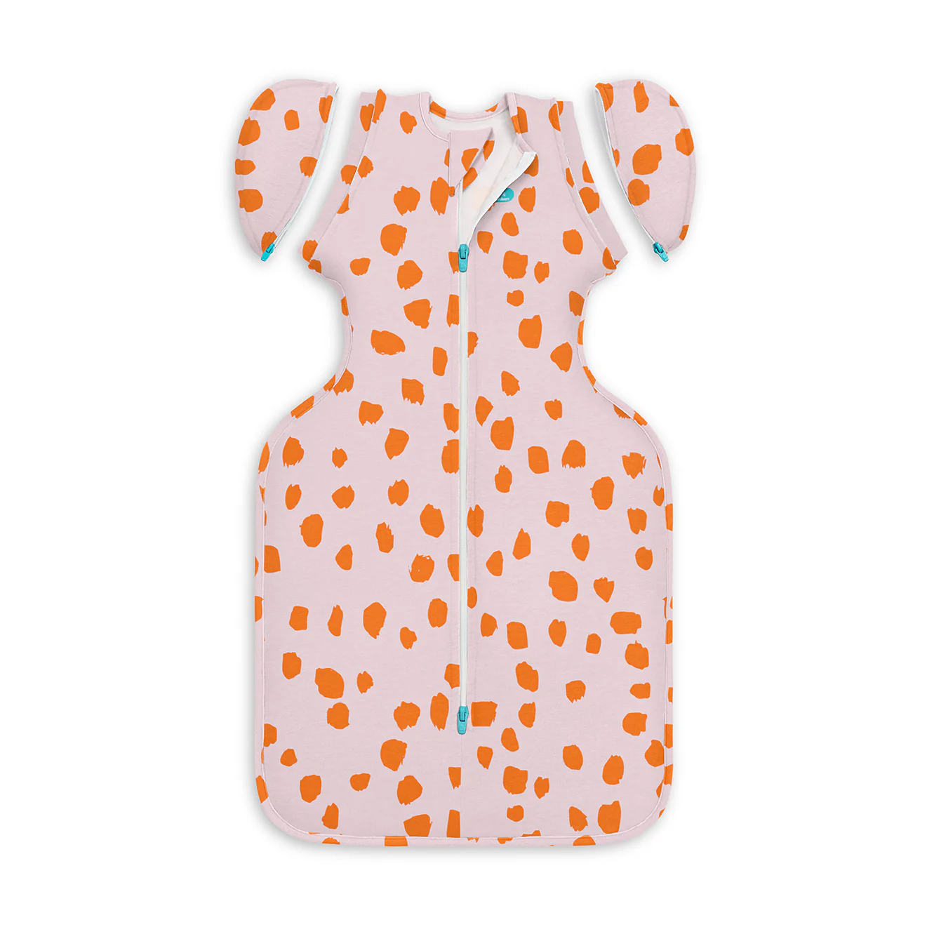 Swaddle Up™ Transition Bag 1.0 TOG Cotton Light Pink Jumbo Animal - Image 3