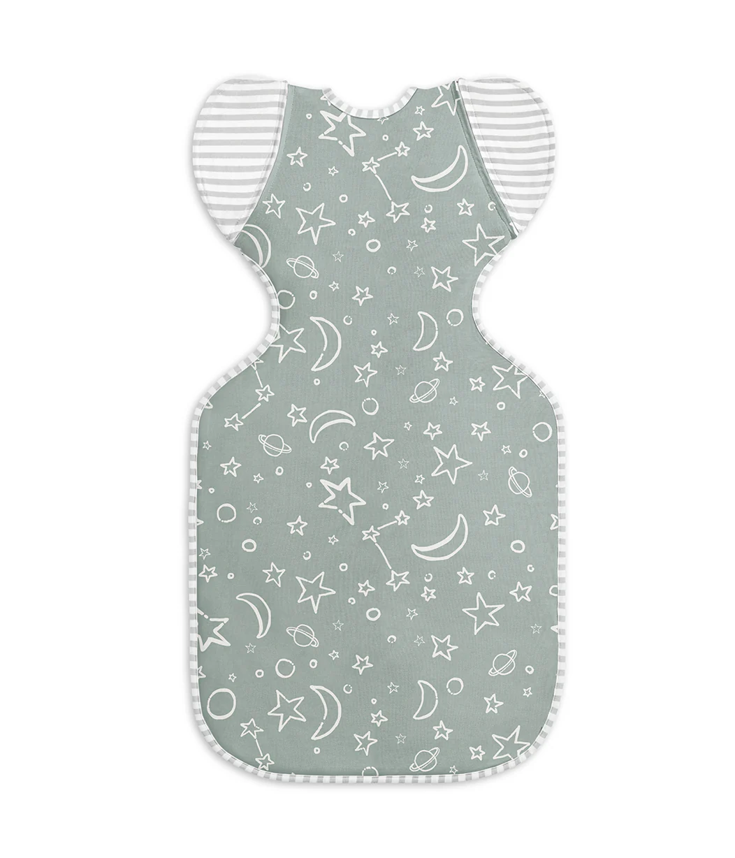 Swaddle Up™ Transition Bag 1.0 TOG Viscose from Bamboo Olive Stars & Moon - Image 3