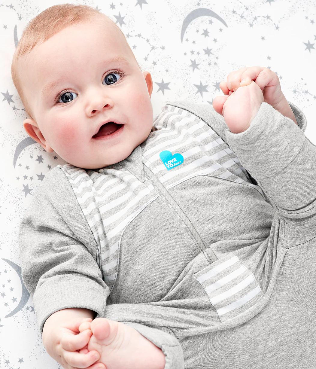 Swaddle Up™ Transition Suit 1.0 TOG Cotton Grey - Image 4