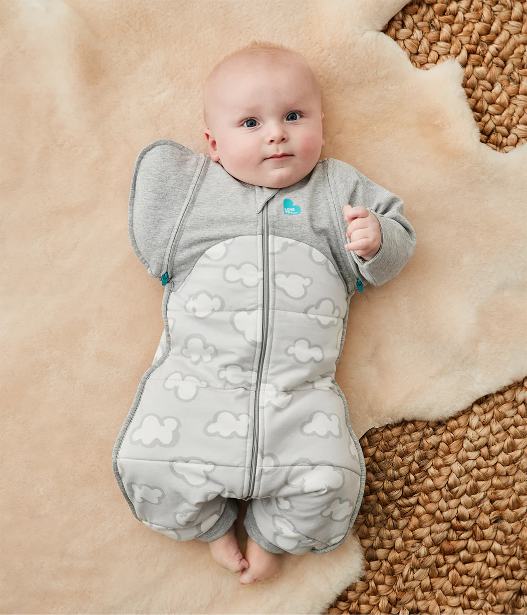 Swaddle Up™ Transition Suit 2.5 TOG Cotton Grey Daydream - Image 4