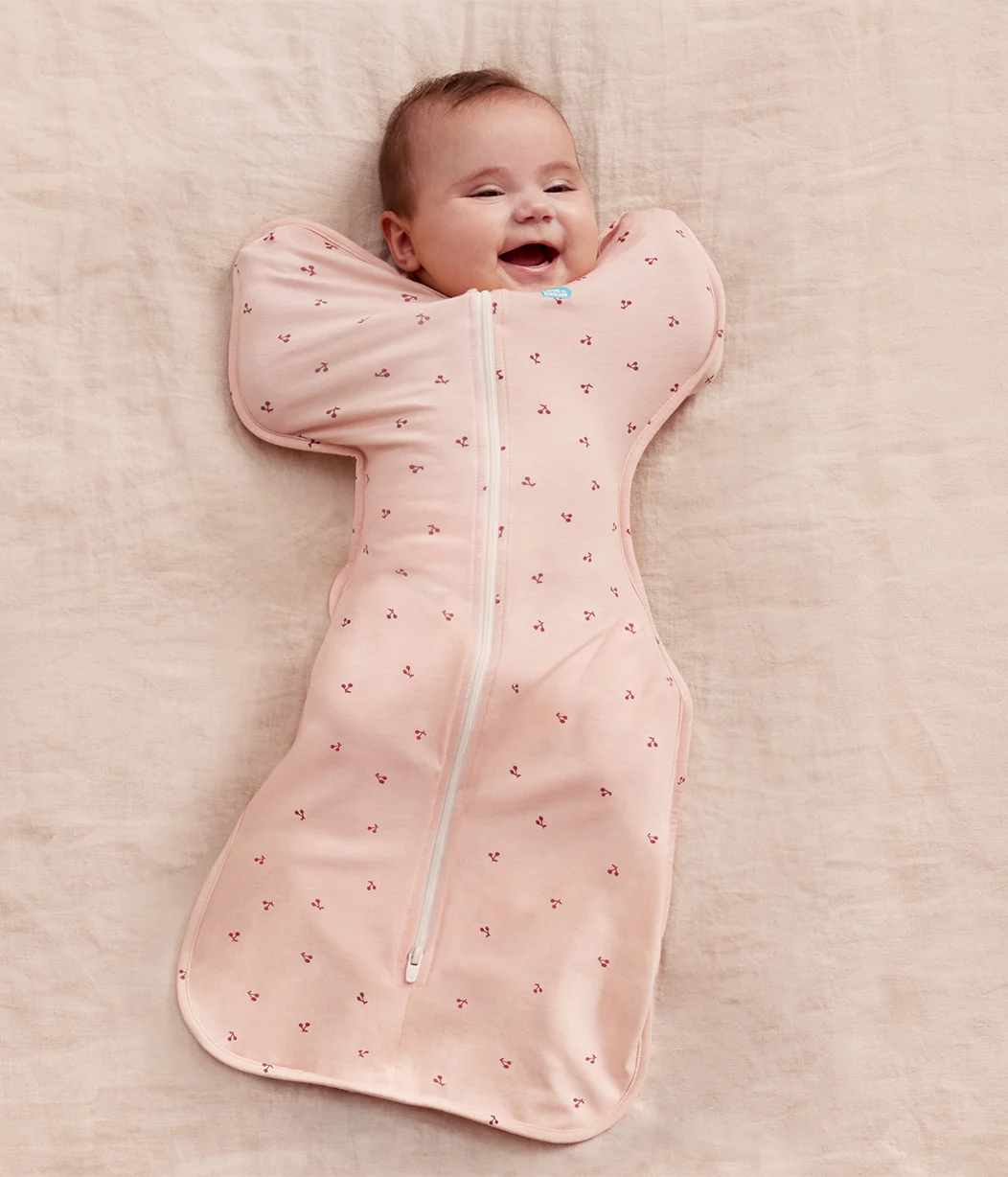 Swaddle Up™ 1.0 TOG Viscose from Bamboo Blush Cherries - Image 5